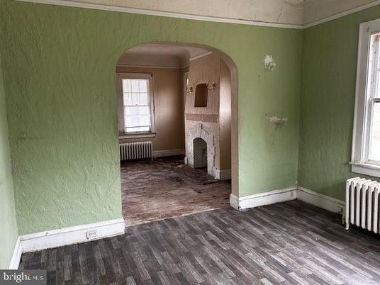 Empty room, Fireplace, Interior, Wood Texture Flooring