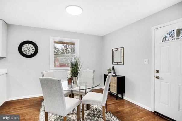 Dining room, Interior, Wood Texture Flooring