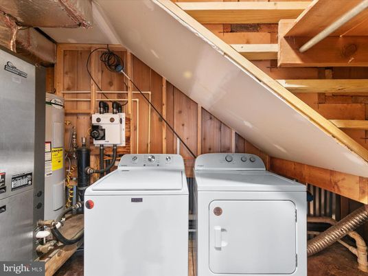 Interior, Utility Closets, Washer, Wooden Walls