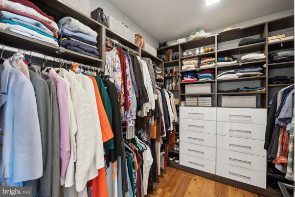Interior, Walk-in Closets, Wood Texture Flooring