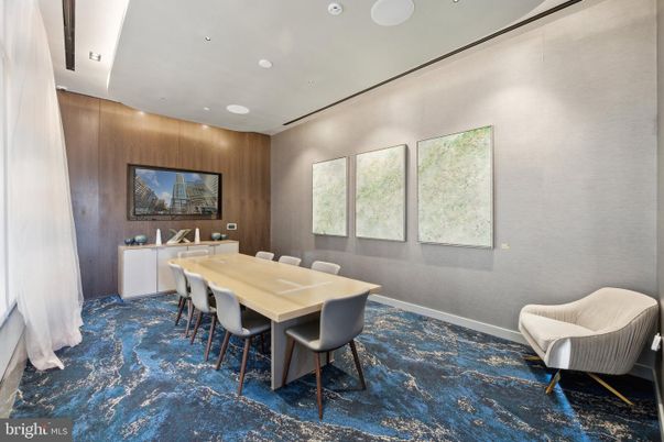 Dining room, Interior, Recessed Lighting, Wooden Walls