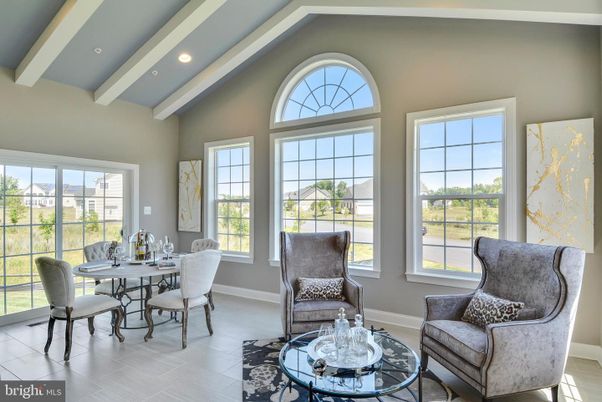 Dining room, Interior, Recessed Lighting