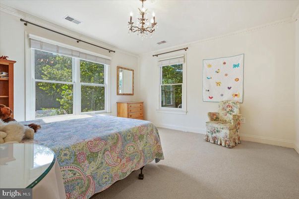 Bedroom, Chandelier, Interior