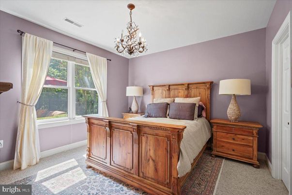 Bedroom, Chandelier, Home Office, Interior