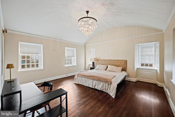 Bedroom, Chandelier, Interior, Wood Texture Flooring