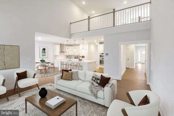 Dining room, Interior, Kitchen, Living room, Pendant Lights, Recessed Lighting, Wood Texture Flooring
