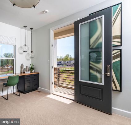 Home Office, Interior, Pendant Lights, Recessed Lighting