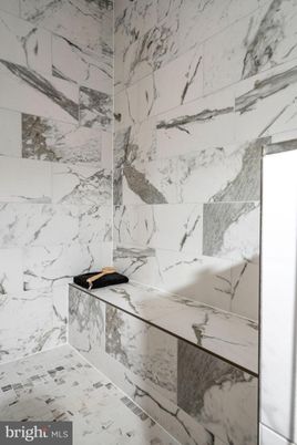 Bathroom, Interior, Marble Walls