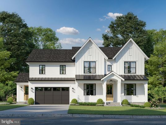 Attached, Exterior, Facade, Farmhouse