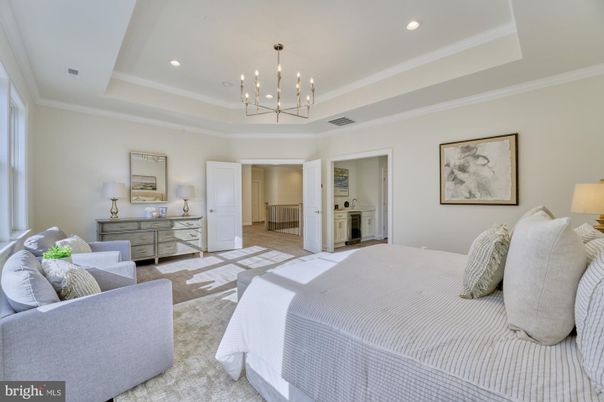 Bedroom, Interior, Pendant Lights, Recessed Lighting