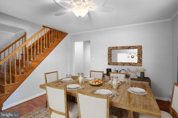 Dining room, Interior, Wood Texture Flooring