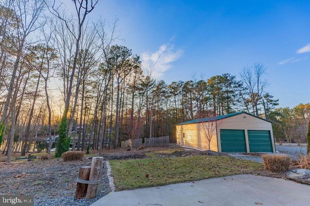Backyard, Detached Garage, Exterior