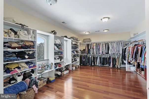 Interior, Walk-in Closets, Wood Texture Flooring