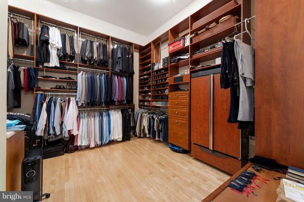 Interior, Recessed Lighting, Walk-in Closets, Wood Texture Flooring