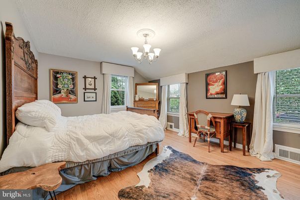 Bedroom, Chandelier, Dining room, Interior, Wood Texture Flooring