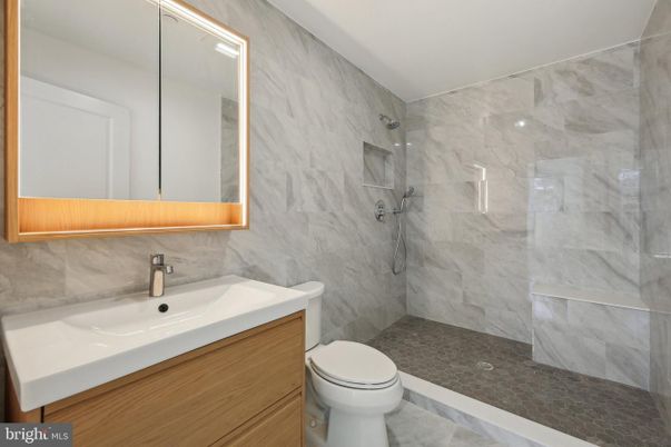 Bathroom, Interior, Marble Walls