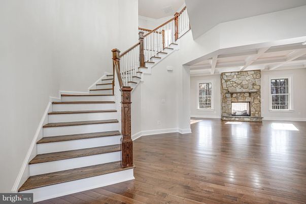 Fireplace, Interior, Wood Texture Flooring