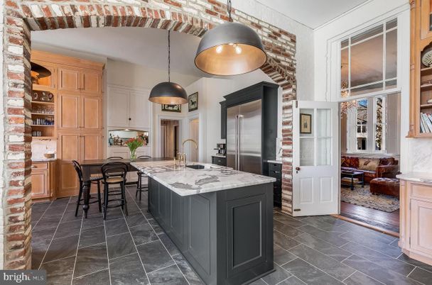 Interior, Kitchen, Pendant Lights, Stainless Steel Appliances