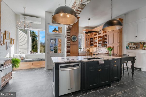 Interior, Kitchen, Pendant Lights, Stainless Steel Appliances