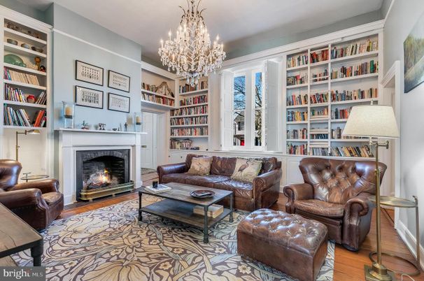 Chandelier, Fireplace, Interior, Living room, Wood Texture Flooring