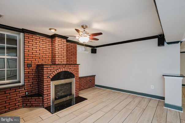 Fireplace, Interior, Stone Walls, Wood Texture Flooring