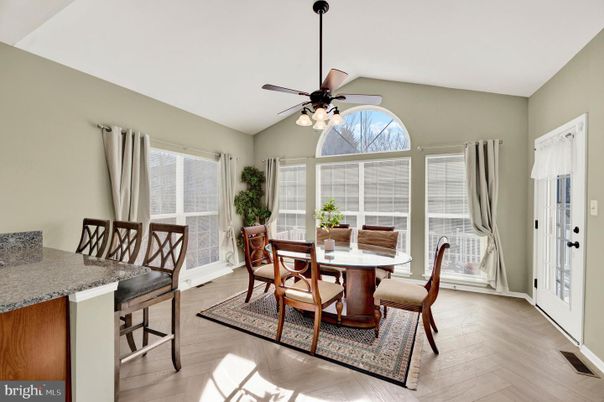 Dining room, Interior, Wood Texture Flooring