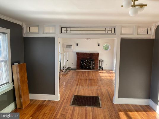 Fireplace, Interior, Wood Texture Flooring
