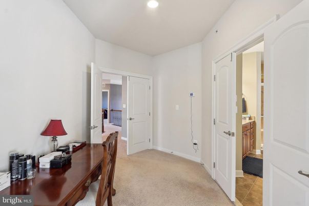 Home Office, Interior, Recessed Lighting