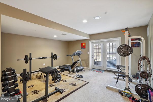 Fitness Equipment, Interior, Recessed Lighting