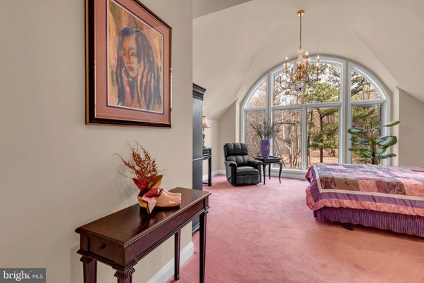 Bedroom, Chandelier, Interior