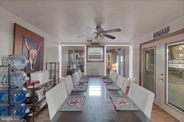 Dining room, Interior, Wood Texture Flooring