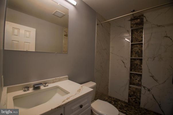 Bathroom, Interior, Marble Walls
