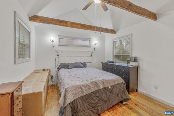 Bedroom, Interior, Wooden Beams, Wood Texture Flooring
