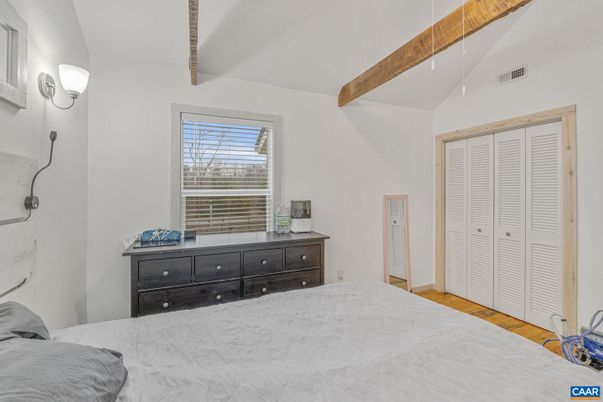 Bedroom, Interior, Marble, Wooden Beams