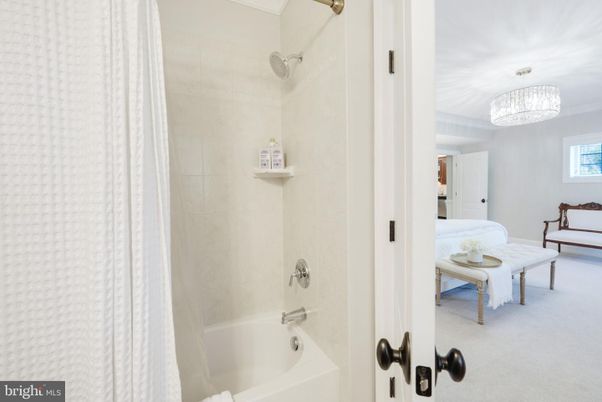Bathroom, Chandelier, Interior