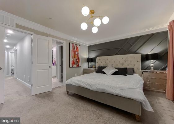 Bedroom, Interior, Pendant Lights