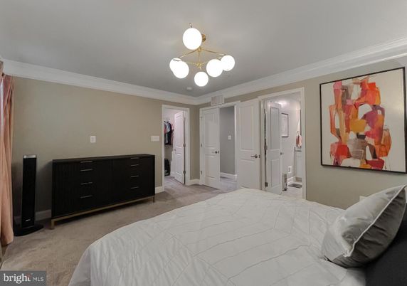 Bedroom, Interior, Pendant Lights