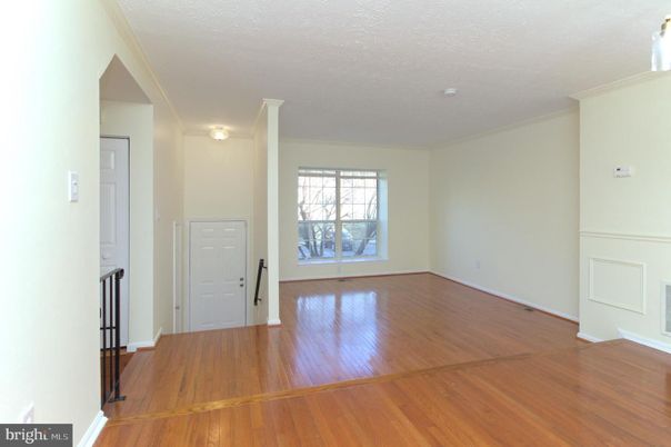 Empty room, Interior, Wood Texture Flooring