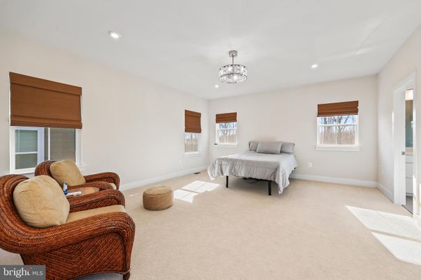Bedroom, Chandelier, Interior, Recessed Lighting