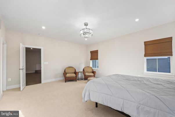 Bedroom, Chandelier, Interior, Recessed Lighting