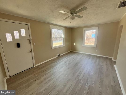 Empty room, Interior, Wood Texture Flooring