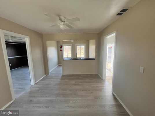 Empty room, Interior, Wood Texture Flooring