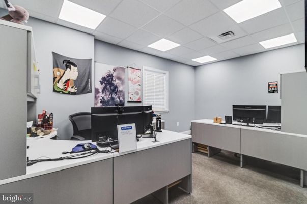 Home Office, Interior, Recessed Lighting