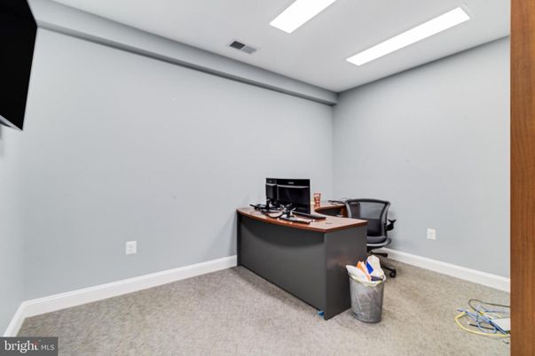 Home Office, Interior, Recessed Lighting