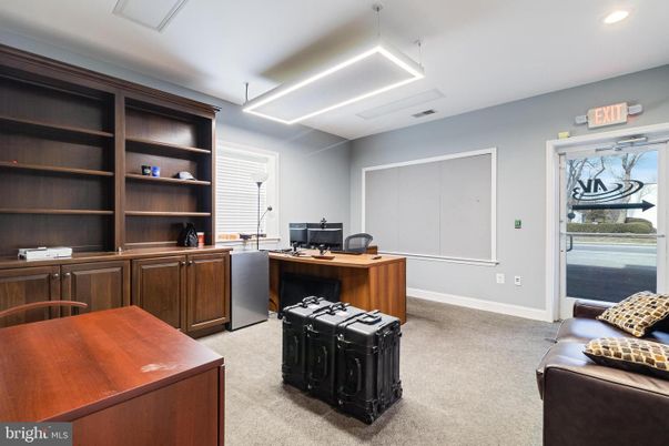 Home Office, Interior, Recessed Lighting