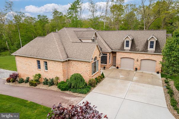 Attached, Exterior, Facade, Brick Facade, French Provincial