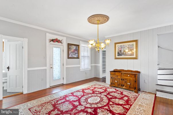 Chandelier, Interior, Wood Texture Flooring