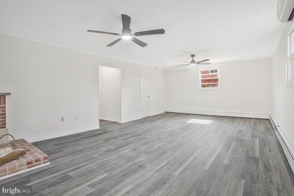 Empty room, Interior, Wood Texture Flooring