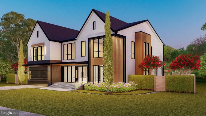 Attached, Backyard, Exterior, Facade, Farmhouse