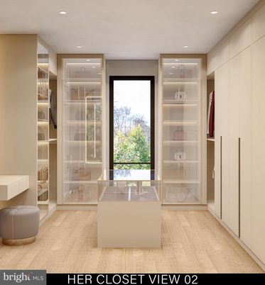 Interior, Recessed Lighting, Walk-in Closets, Wood Texture Flooring